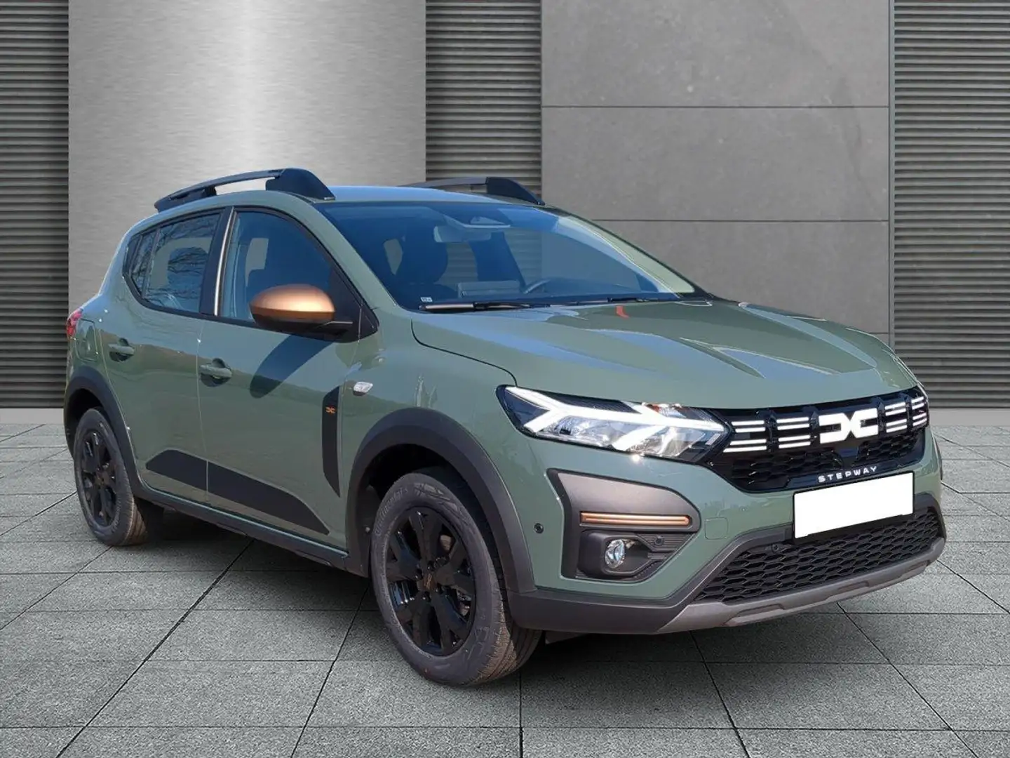 Dacia Sandero Stepway Extreme+SHZ+Navi+Klimaauto  TCe 90 CVT ... Grün - 1