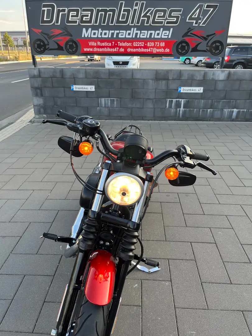 Harley-Davidson Iron 883 **1.HAND**35KW MÖGLICH**INSPEKTION NEU** Rot - 2