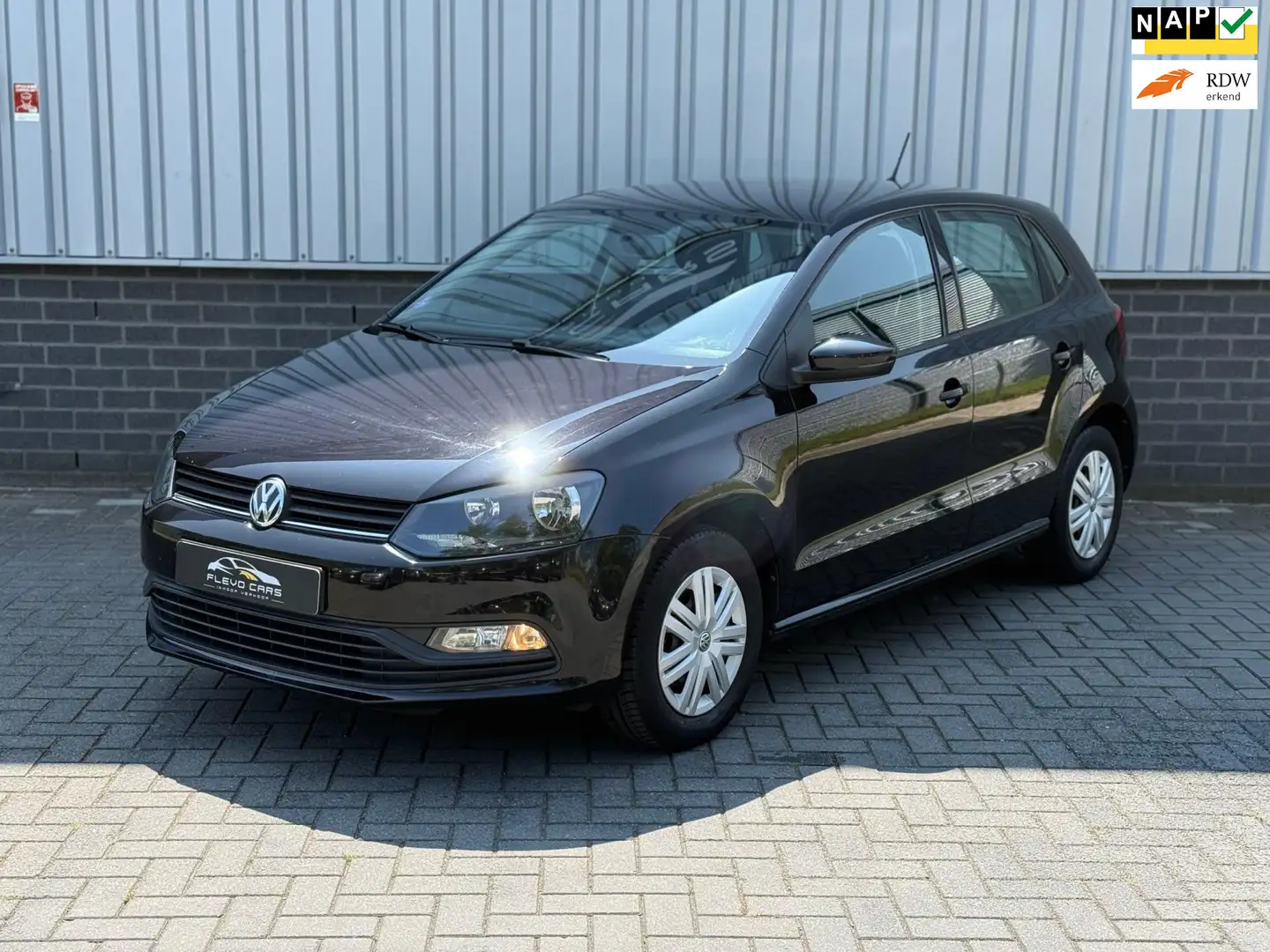 Volkswagen Polo 1.0 |Airco|5 Deurs|Trekhaak| Zwart - 1