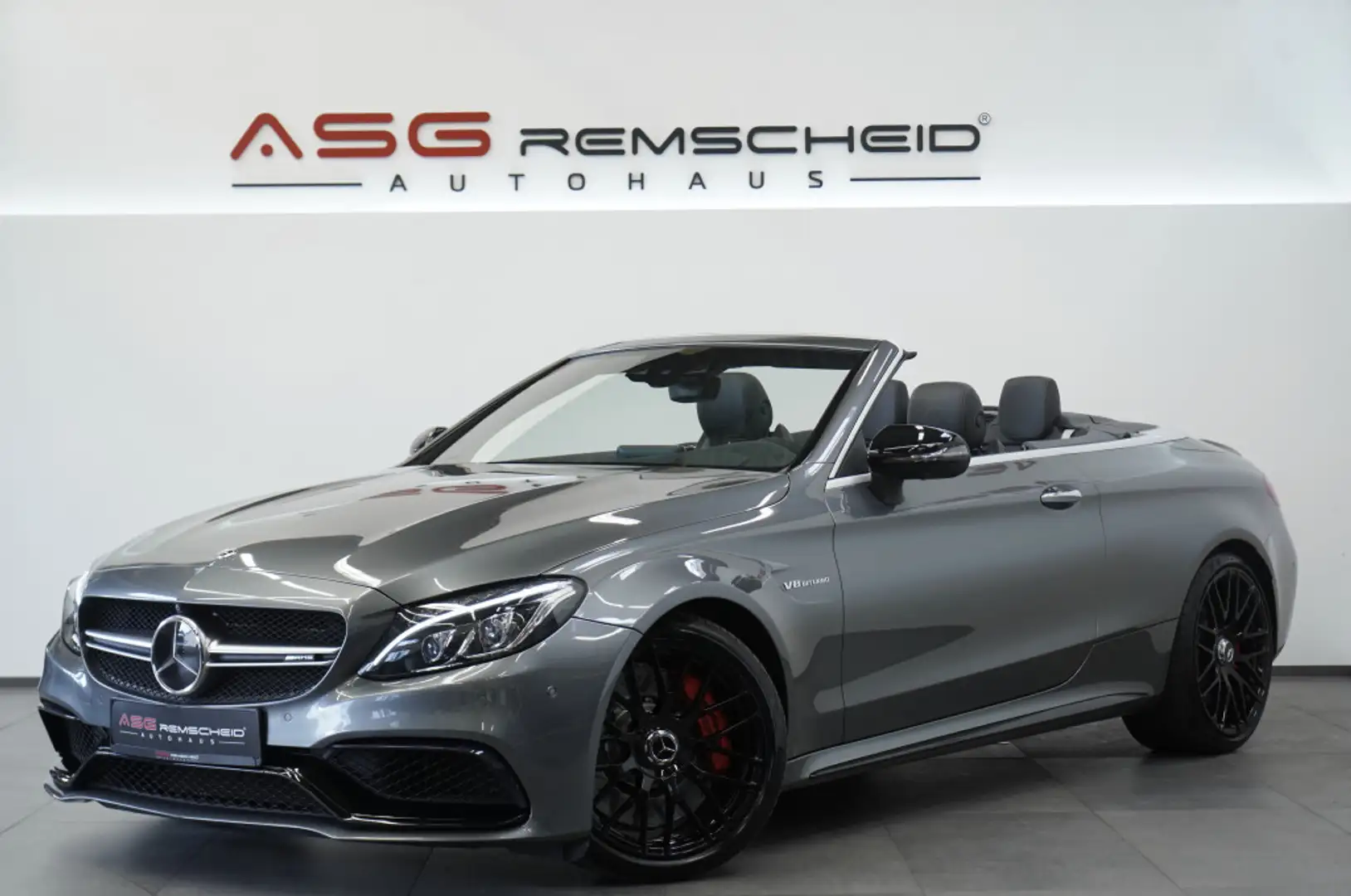 Mercedes-Benz C 63 AMG S Cabrio *20 *Distr*S-Abgas*BURM*Night Gris - 1