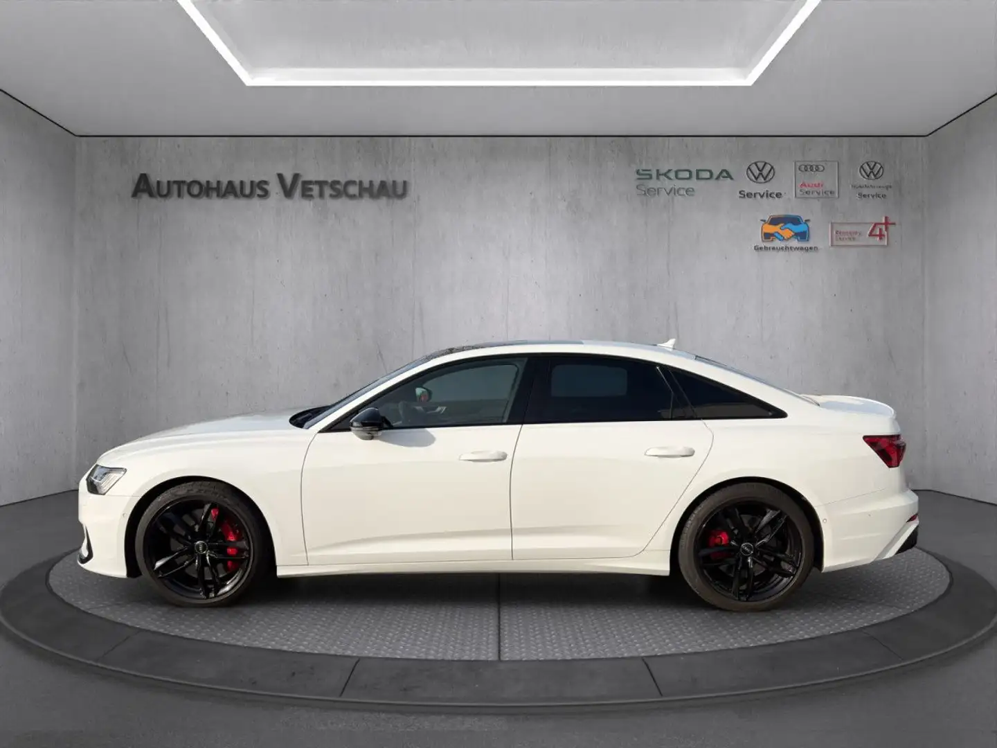 Audi S6 3.0 TDI qu HuD/STHZ/B+O/PANO/HDmatrix Navi LED Blanc - 2