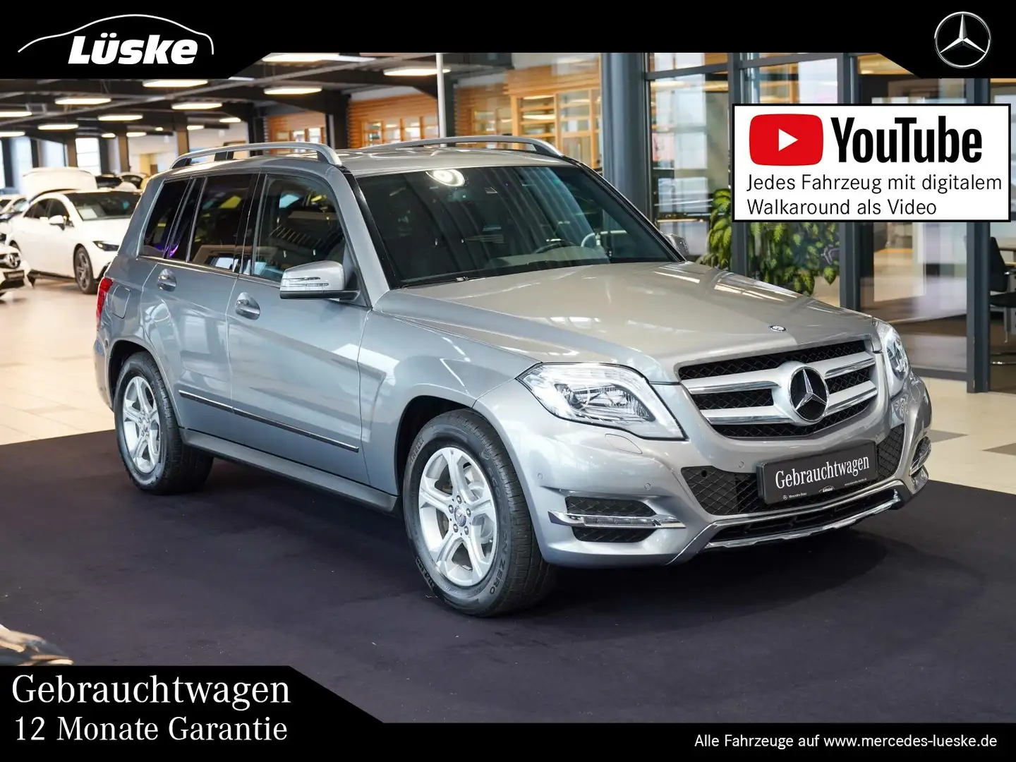 Mercedes-Benz GLK 200 GLK 200 CDI Anhängevorrichtung Navi Totwinkel Silber - 1