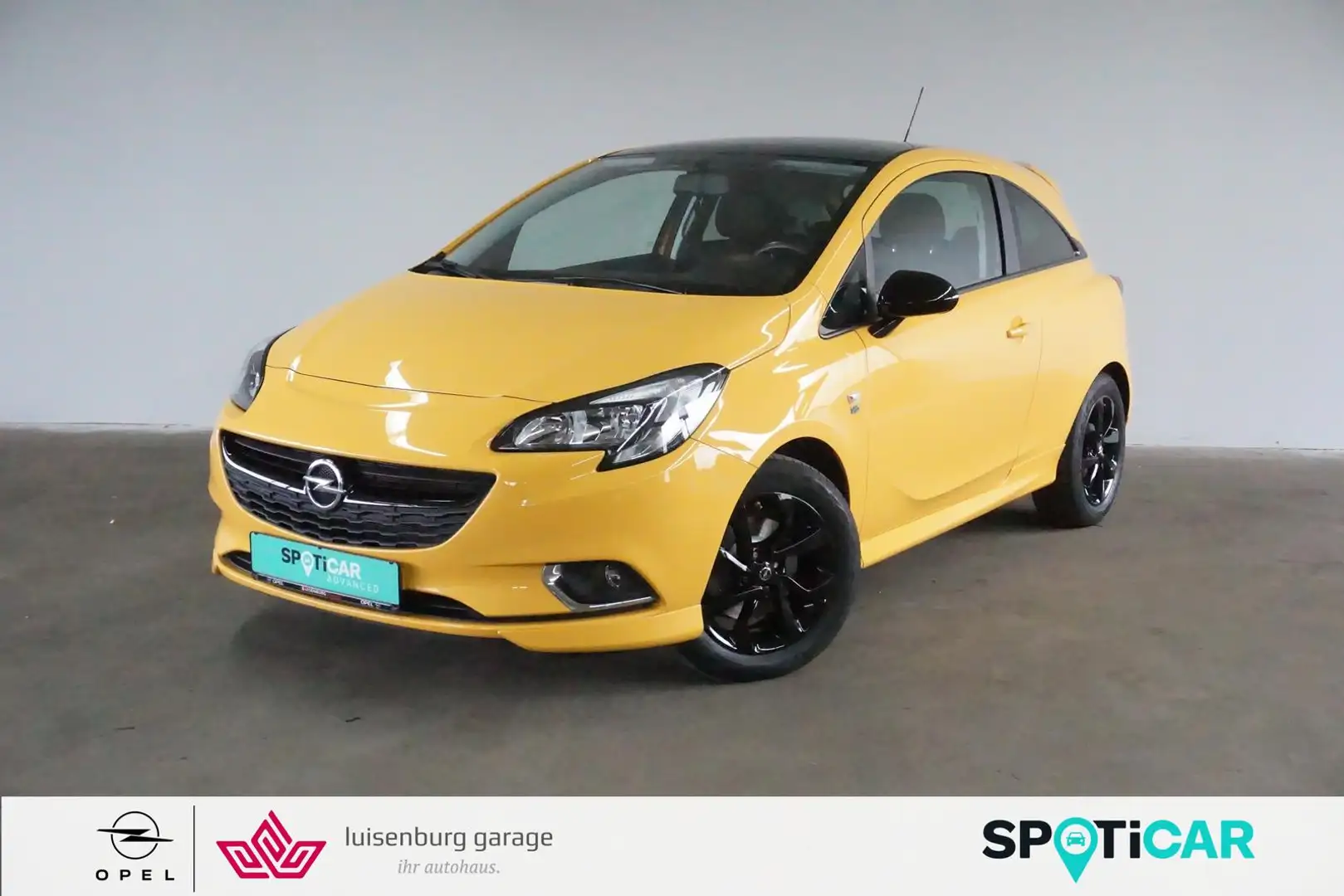 Opel Corsa E Color Edition 1.4 Turbo | OPC-Line | SHZ Naranja - 1