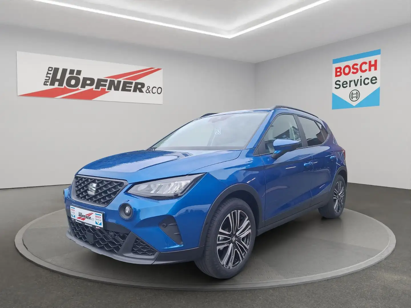 SEAT Arona Style Edition 1.0 TSI DSG /17"/ AHK  / ACC Modrá - 1