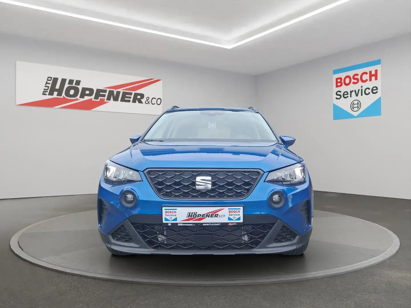 SEAT Arona Style Edition 1.0 TSI DSG /17"/ AHK  / ACC Modrá - 2
