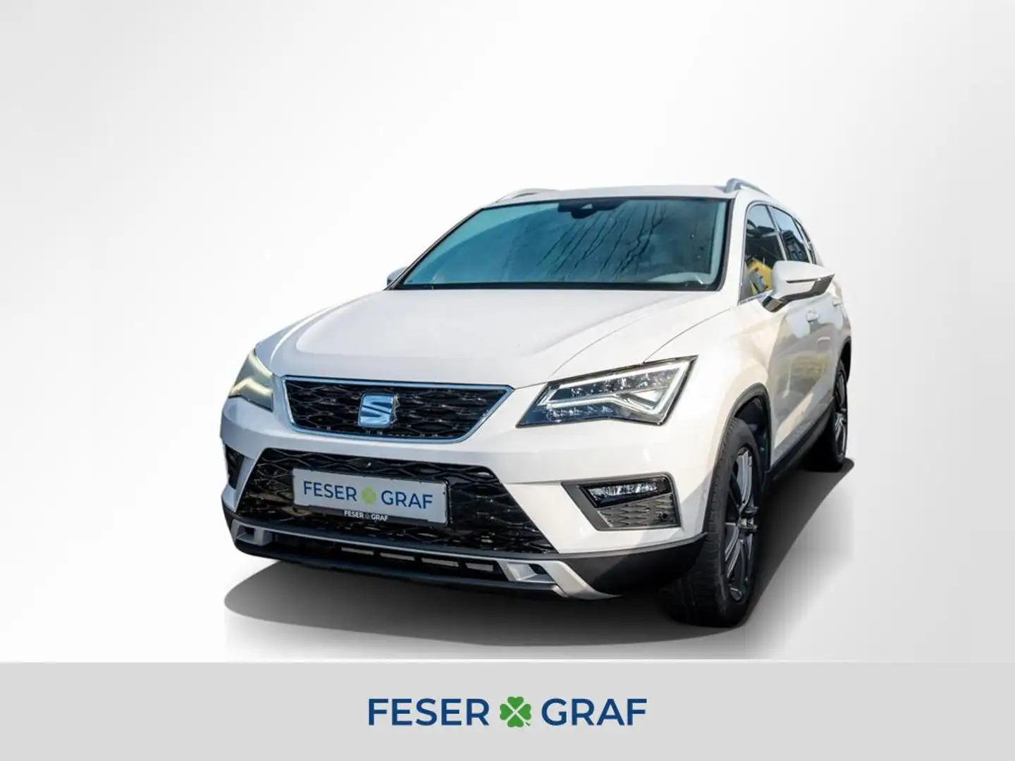 SEAT Ateca 1.5 TSI DSG Xcellence/TOP VIEW/EL-HK/NAVI Weiß - 1