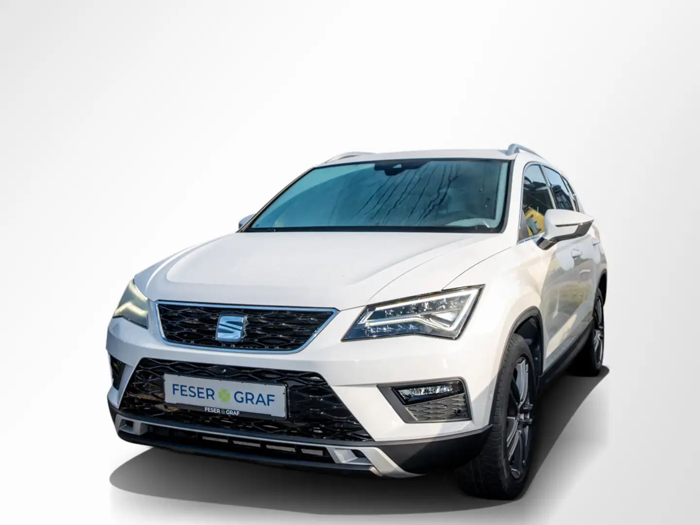 SEAT Ateca 1.5 TSI DSG Xcellence/TOP VIEW/EL-HK/NAVI Weiß - 1