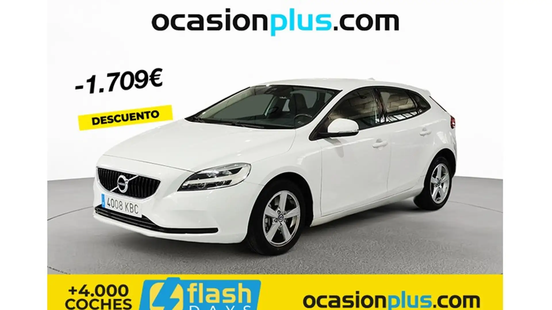 Volvo V40 D3 Momentum Aut. 150 Blanco - 1