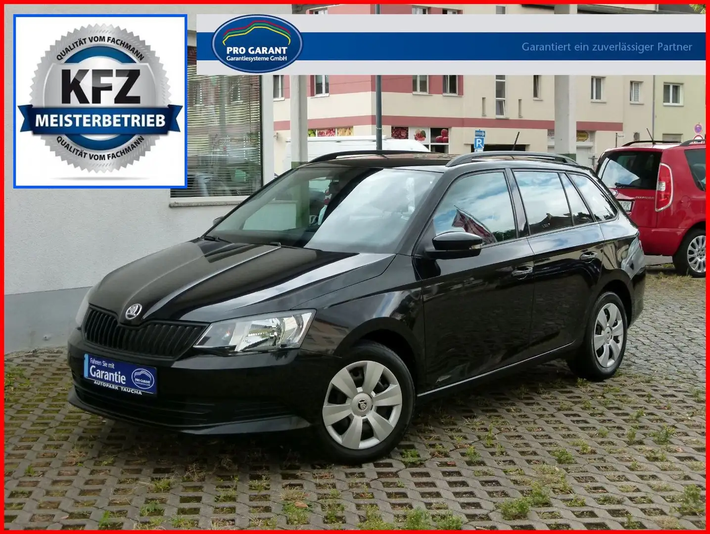 Skoda Fabia Kombi TSI 1.Hand Klima TÜV NEU +GARANTIE+ Noir - 1