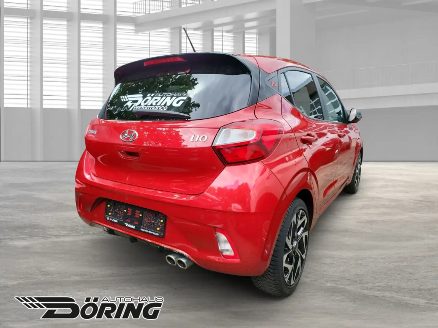 Hyundai i10 N Line 1.0 Turbo 100PS Navi Allwetterreifen Rouge - 2