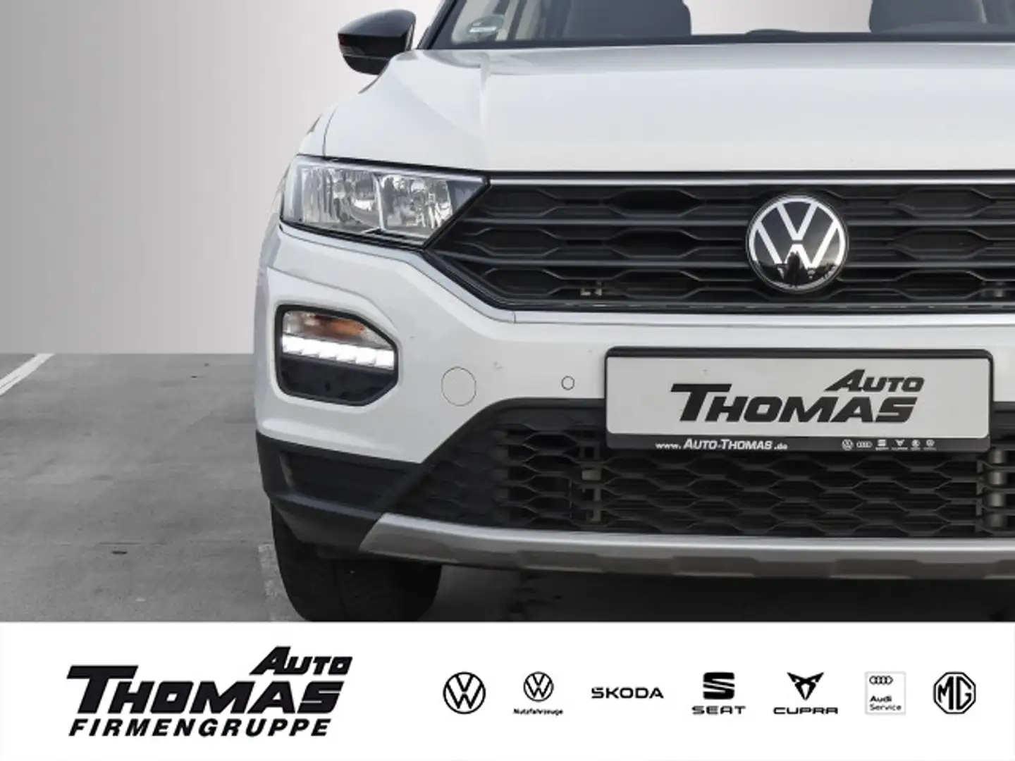 Volkswagen T-Roc Style 1.5 TSI DSG NAVI+AHK+PDC+BEATS Weiß - 1