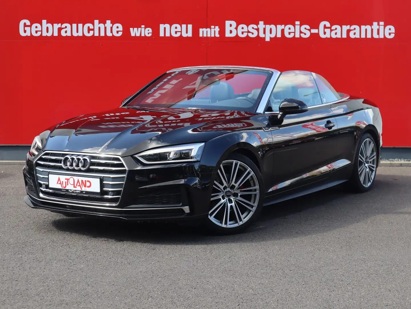 Audi A5 40 2.0 TFSI sport S-Line VC AHK LED Navi Schwarz - 2