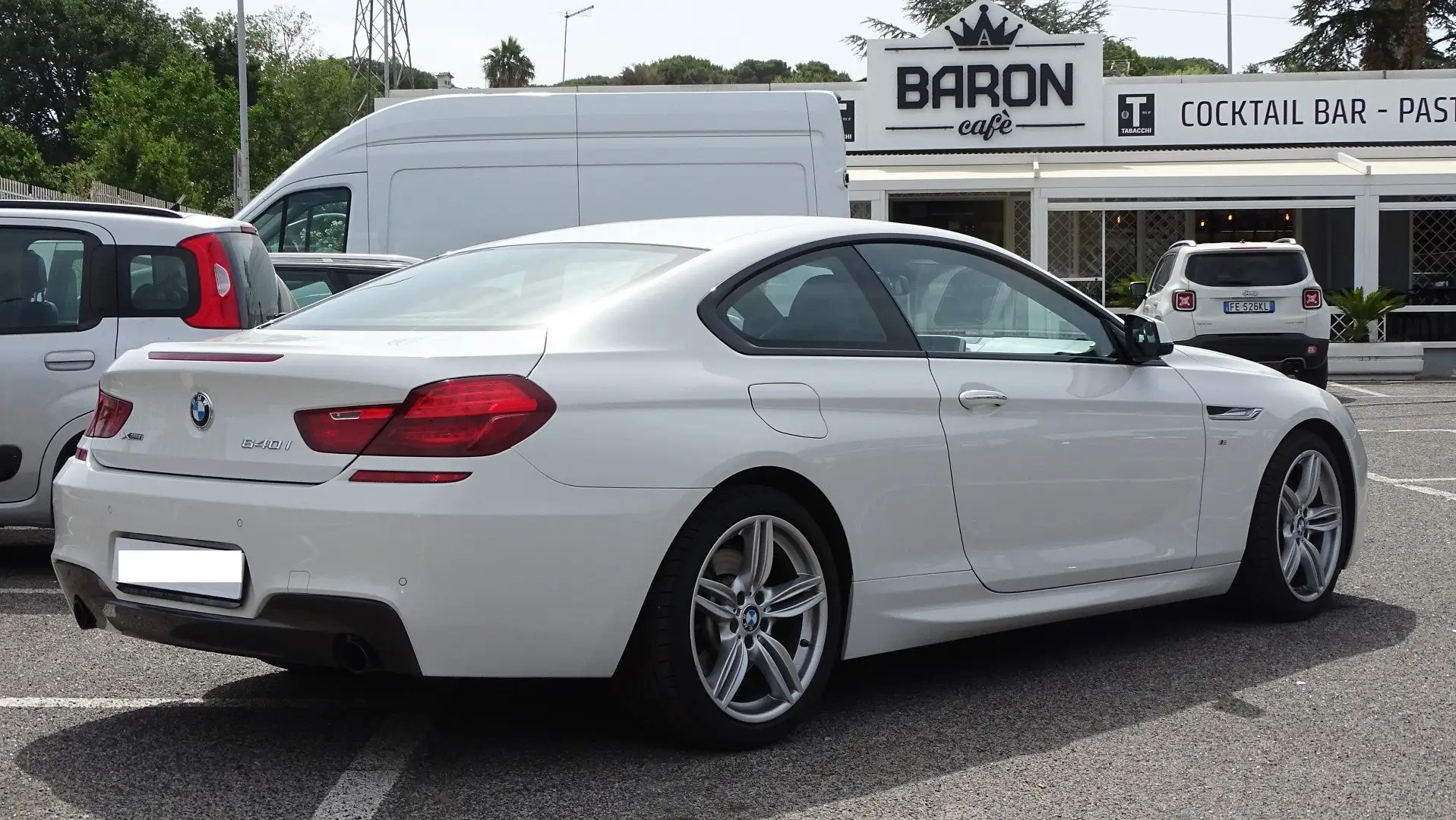 BMW 640 640i Coupe xdrive auto Blanc - 1