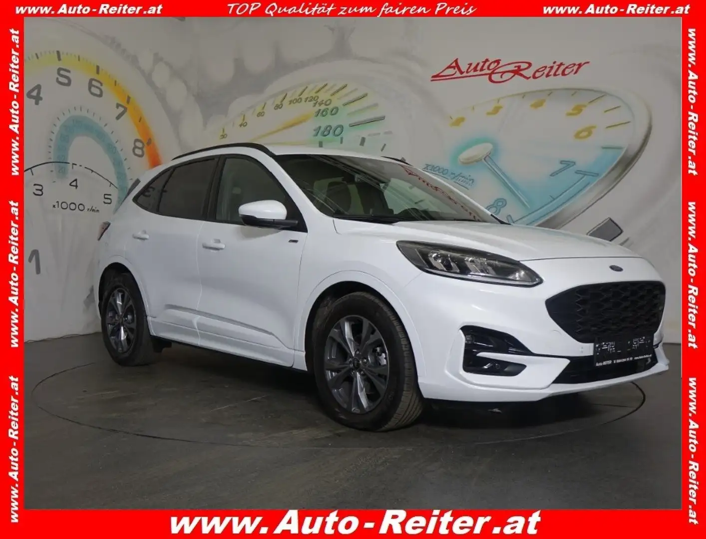 Ford Kuga 2,0 EcoBlue ST-Line Aut. *NAVI, VIRTUAL, KEYLESS* Weiß - 1