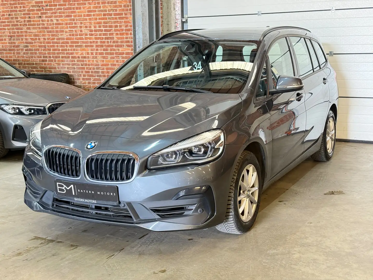 BMW 216 i Gran Tourer Benzine EURO 6d 86.000km Garantie Grigio - 1