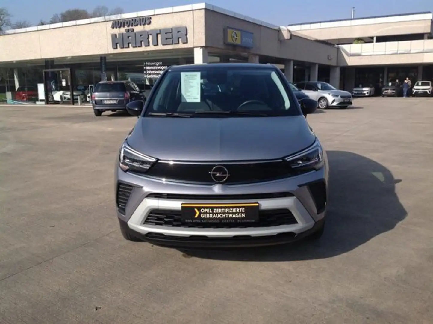 Opel Crossland 1.2 Turbo Elegance Navi Kamera PDC V H SHZ LHZ Grau - 2