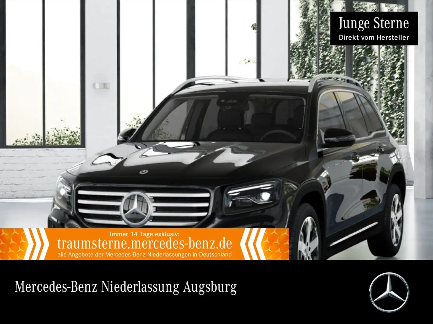 Mercedes-Benz GLB 180 d PROGRESSIVE+AHK+MULTIBEAM+KAMERA+8G Schwarz - 1