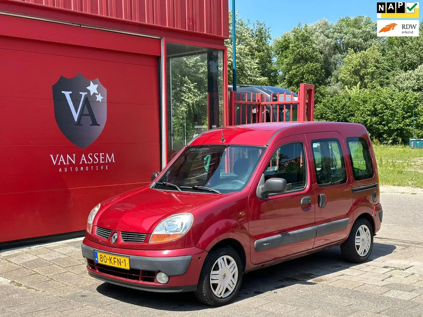 Renault Kangoo 1.6-16V Expression| INVALIDE| AIRCO| ELEK RAMEN Bleu - 1