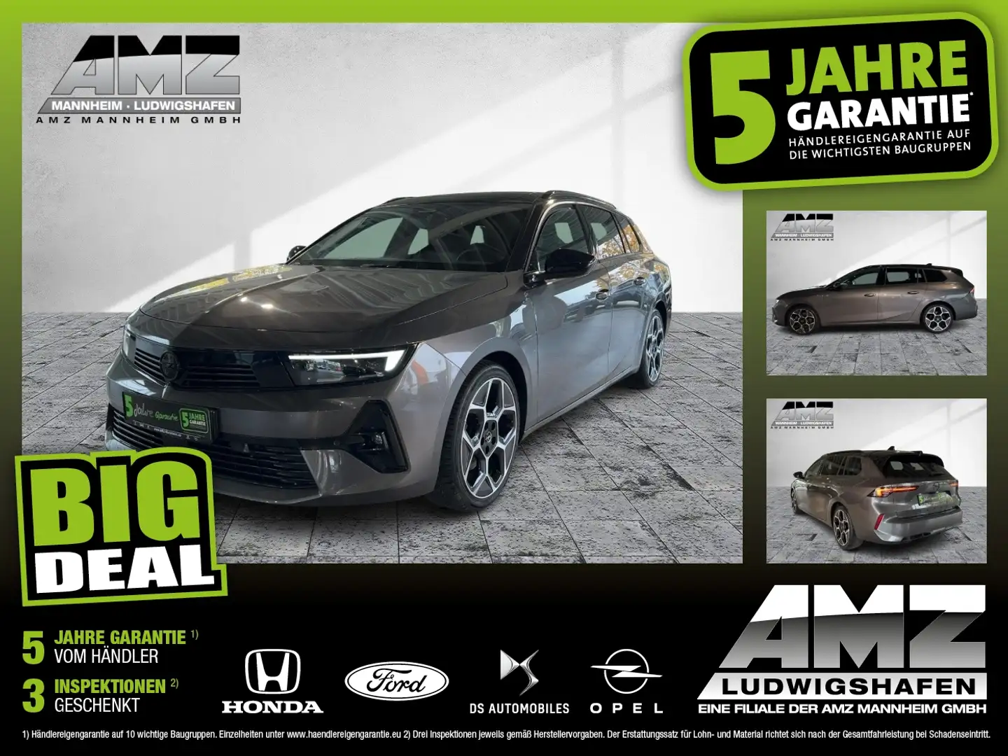 Opel Astra L Sports Tourer 1.2 Turbo - Ultimate Paket Gris - 1