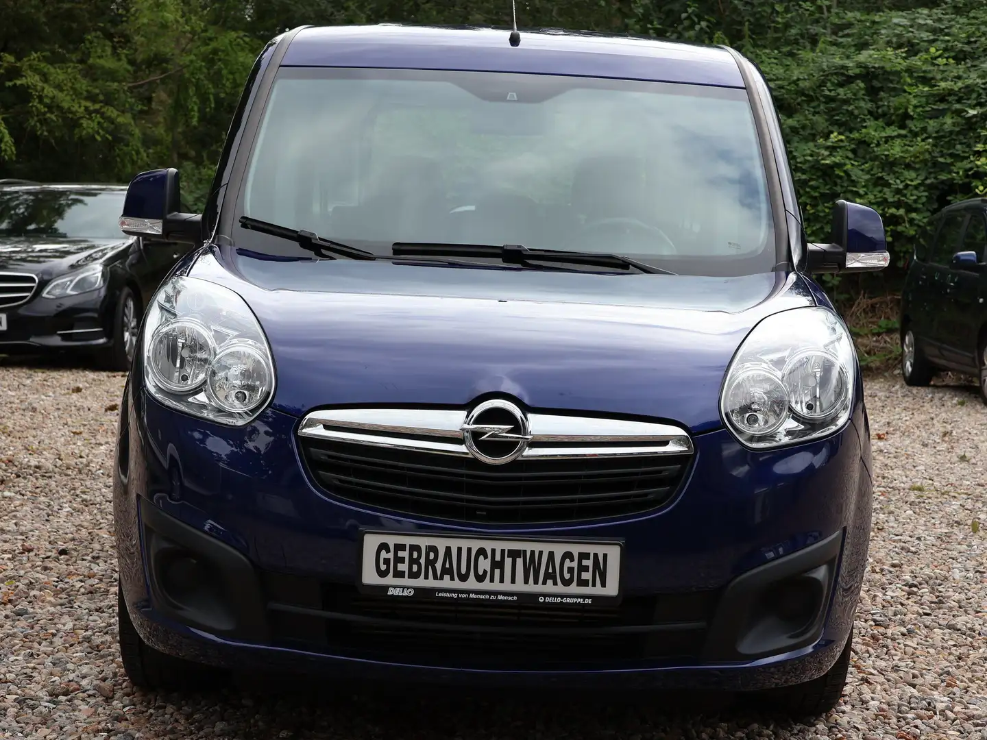 Opel Combo Edition L1H1/1.HAND/AHK/TEMPOMAT/SHZ/BT/8FACH Bleu - 2