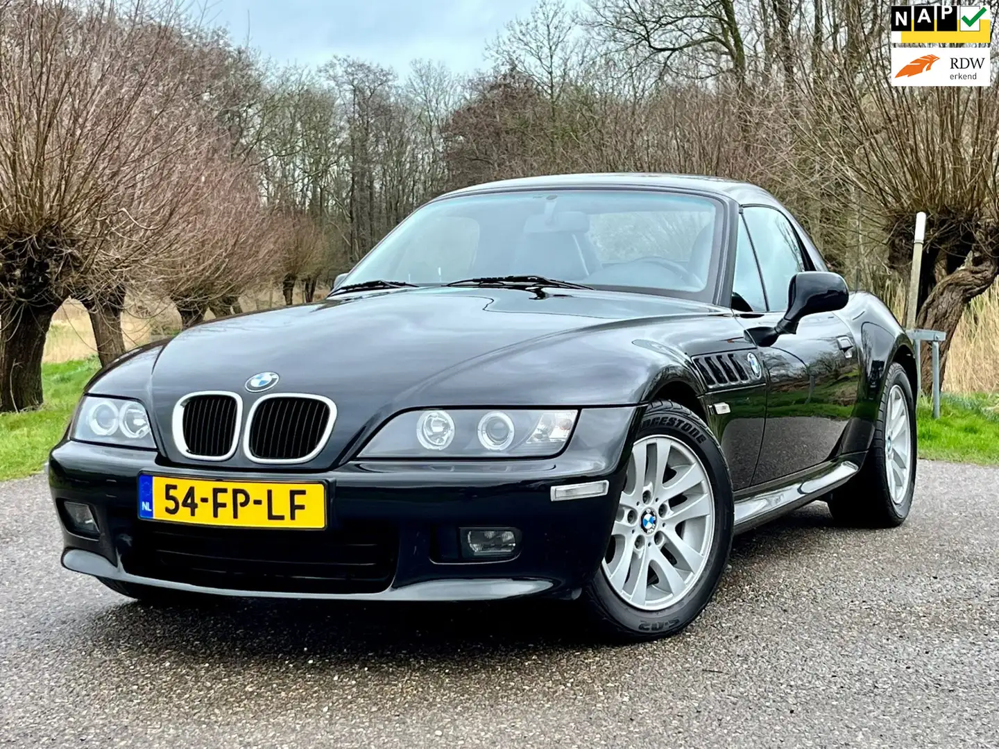 BMW Z3 Roadster 2.0 S Wide Body Leder Airco Stoelverwarmi Noir - 1