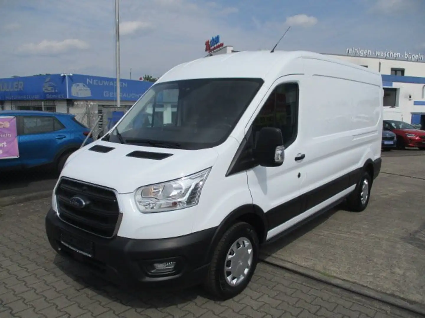 Ford Transit 2,0 TDci.Kasten.Lang-Hoch.Euro.6.Navi.Klima.Mod.20 Weiß - 1