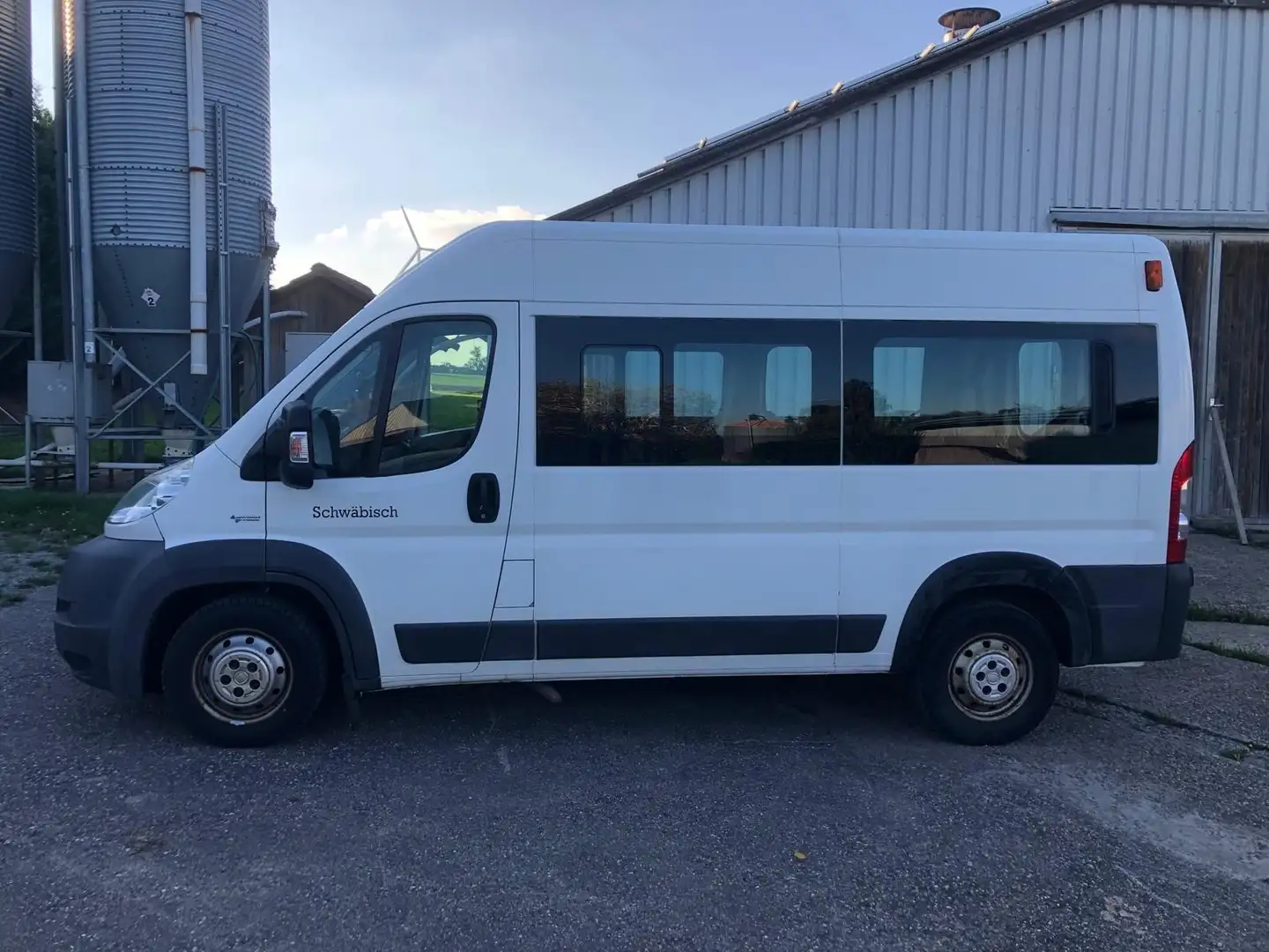 Fiat Ducato CNG Gas 9 Sitzer Weiß - 1
