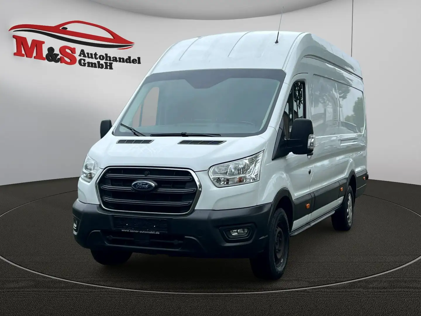 Ford Transit Kasten 350 L4H3 Facelift-KLIMA-KAM-NAVI Weiß - 1