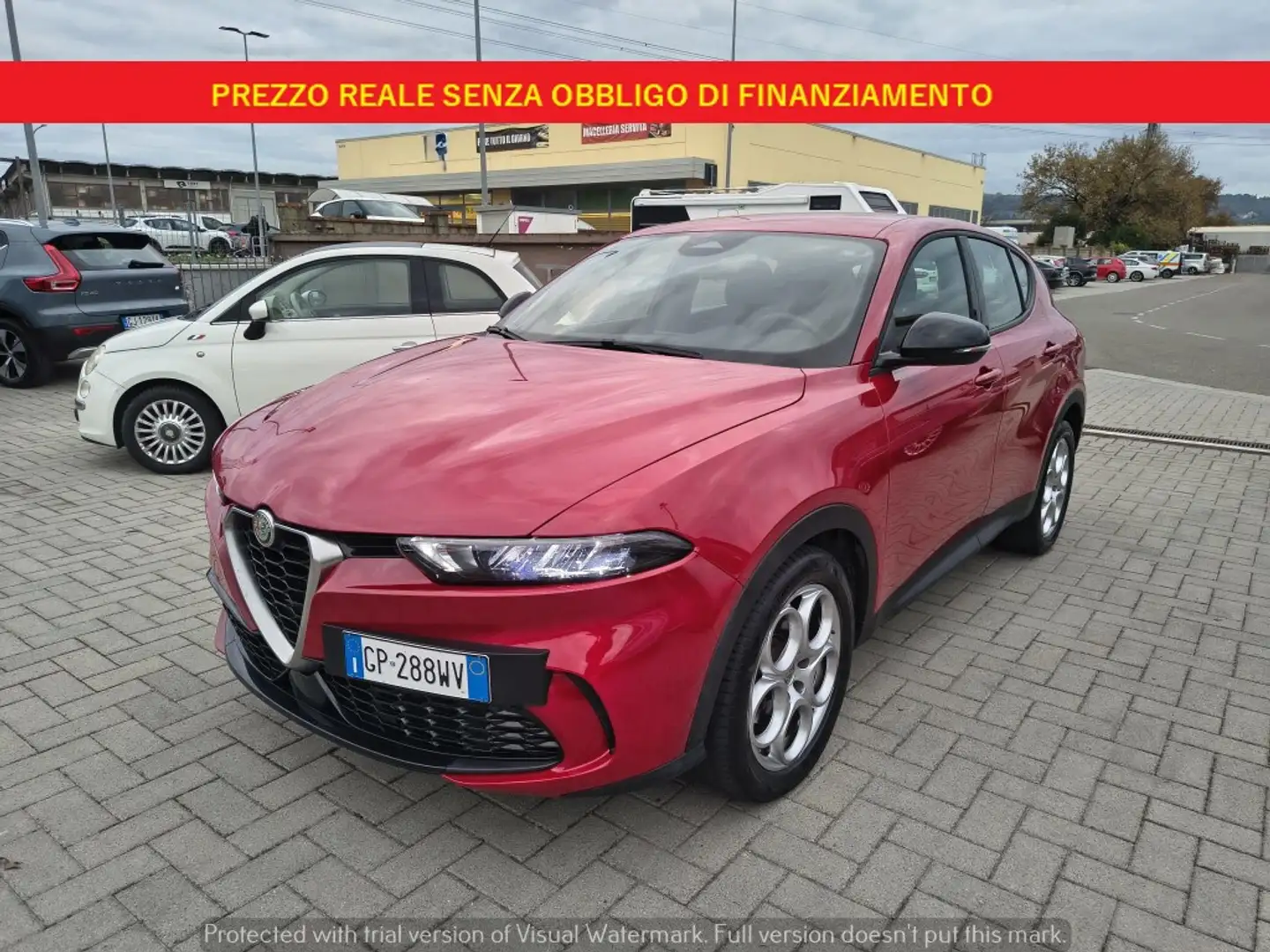 Alfa Romeo Tonale 1.6diesel 130CV TCT6 Super*AUTOMATICA*PREZZO REALE Rosso - 1
