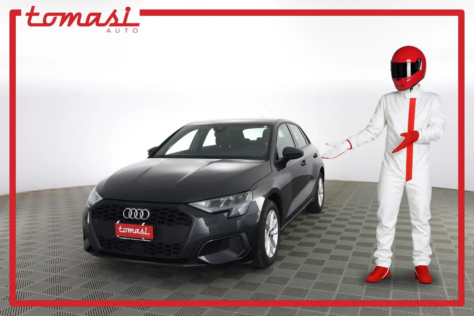 Audi A3 A3 SPB 30 TDI Gris - 1