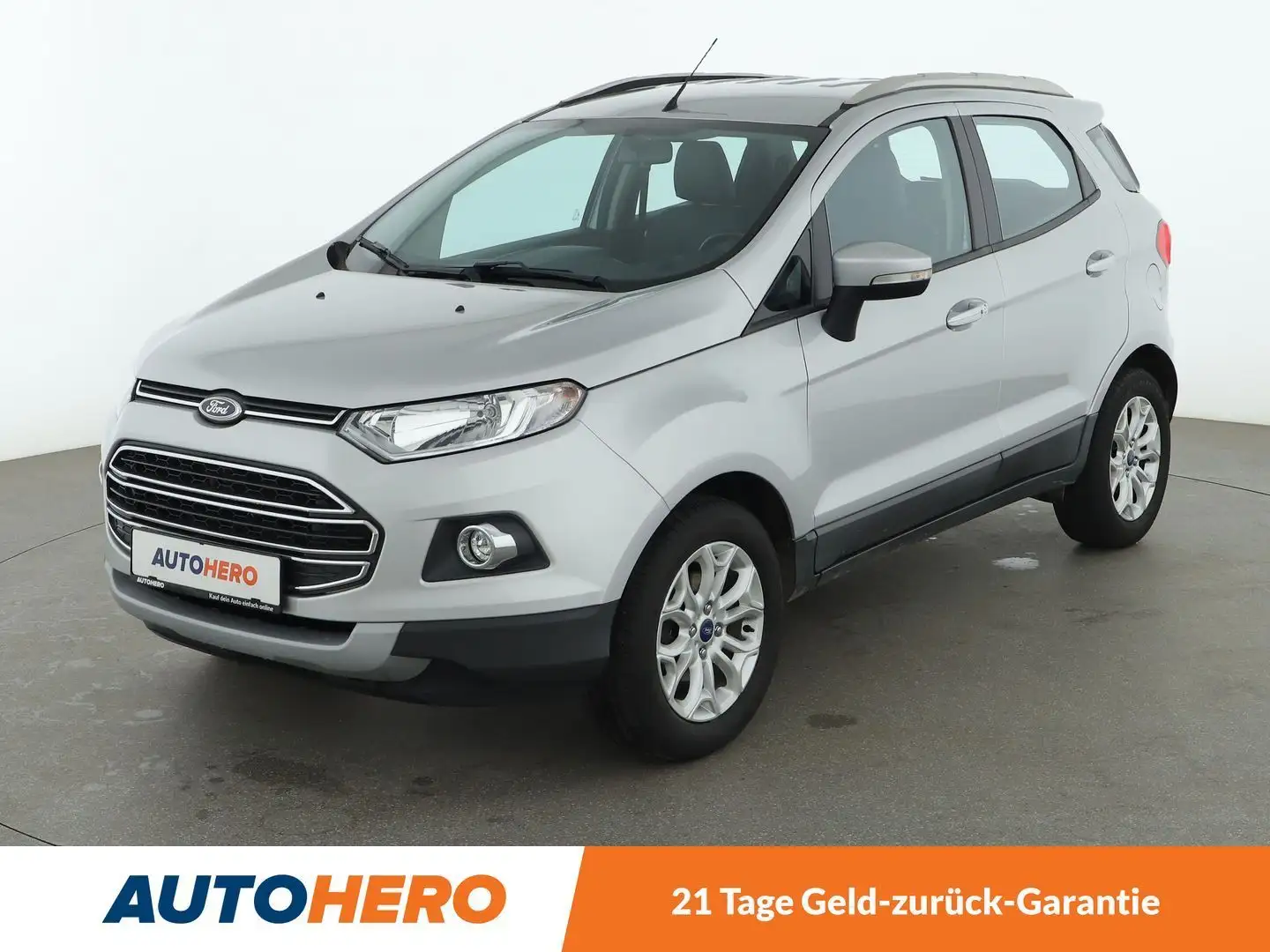 Ford EcoSport 1.0 EcoBoost Titanium*PDC*SHZ*KLIMA*ALU Silber - 1