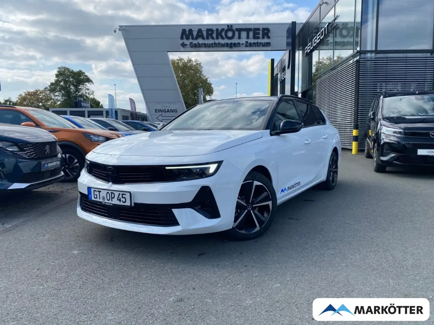 Opel Astra GS Sports Tourer/SHZ+LHZ/360°CAM/Keyless Blanc - 1