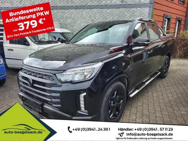 SsangYong Musso GRAND 2.2 e-XDi 4x4 AT BLACK+HECKROLLO+AHK