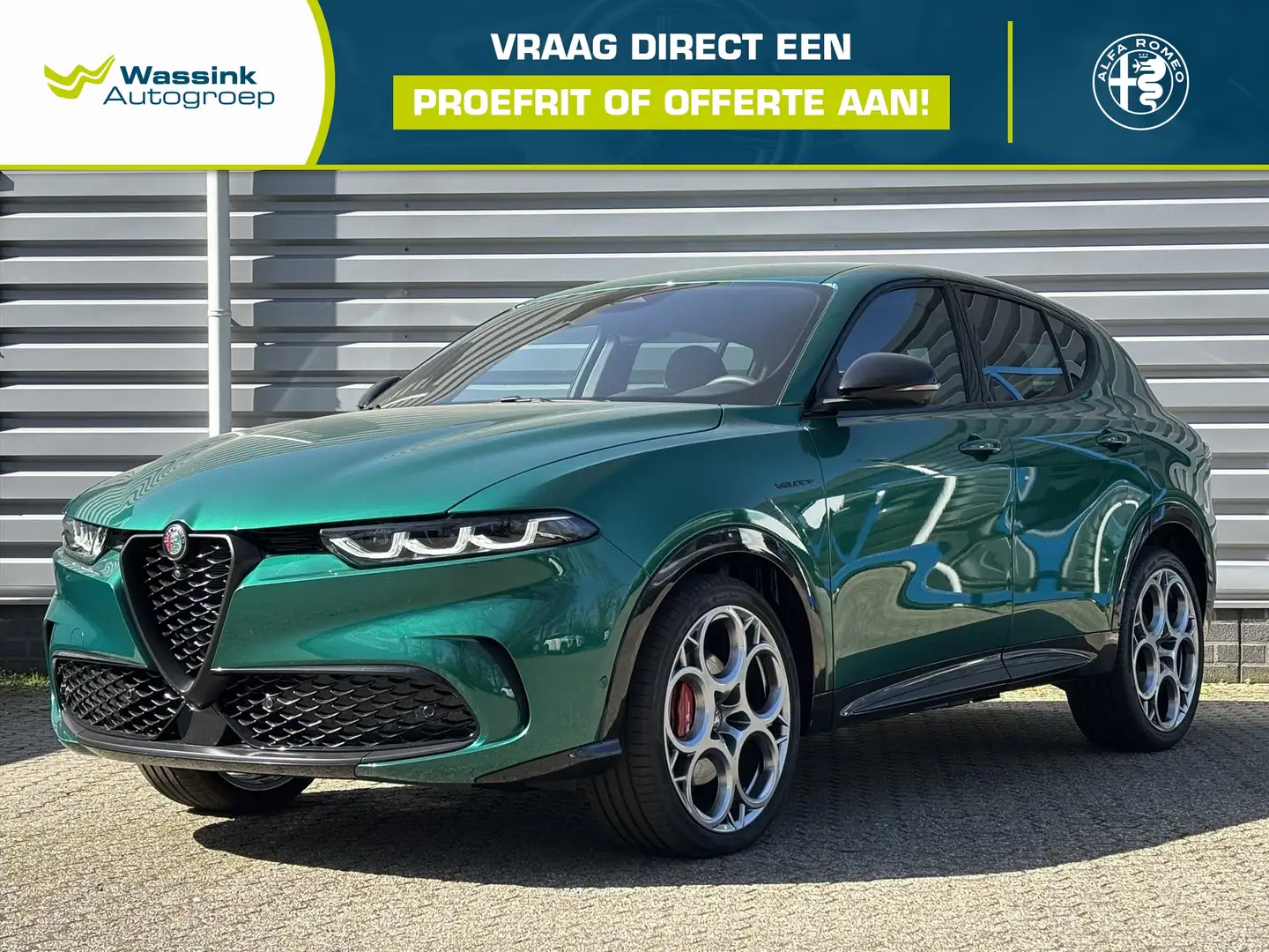 Alfa Romeo Tonale 1.5T Hybrid 160pk Veloce | Carplay | DAB | Navi Groen - 1