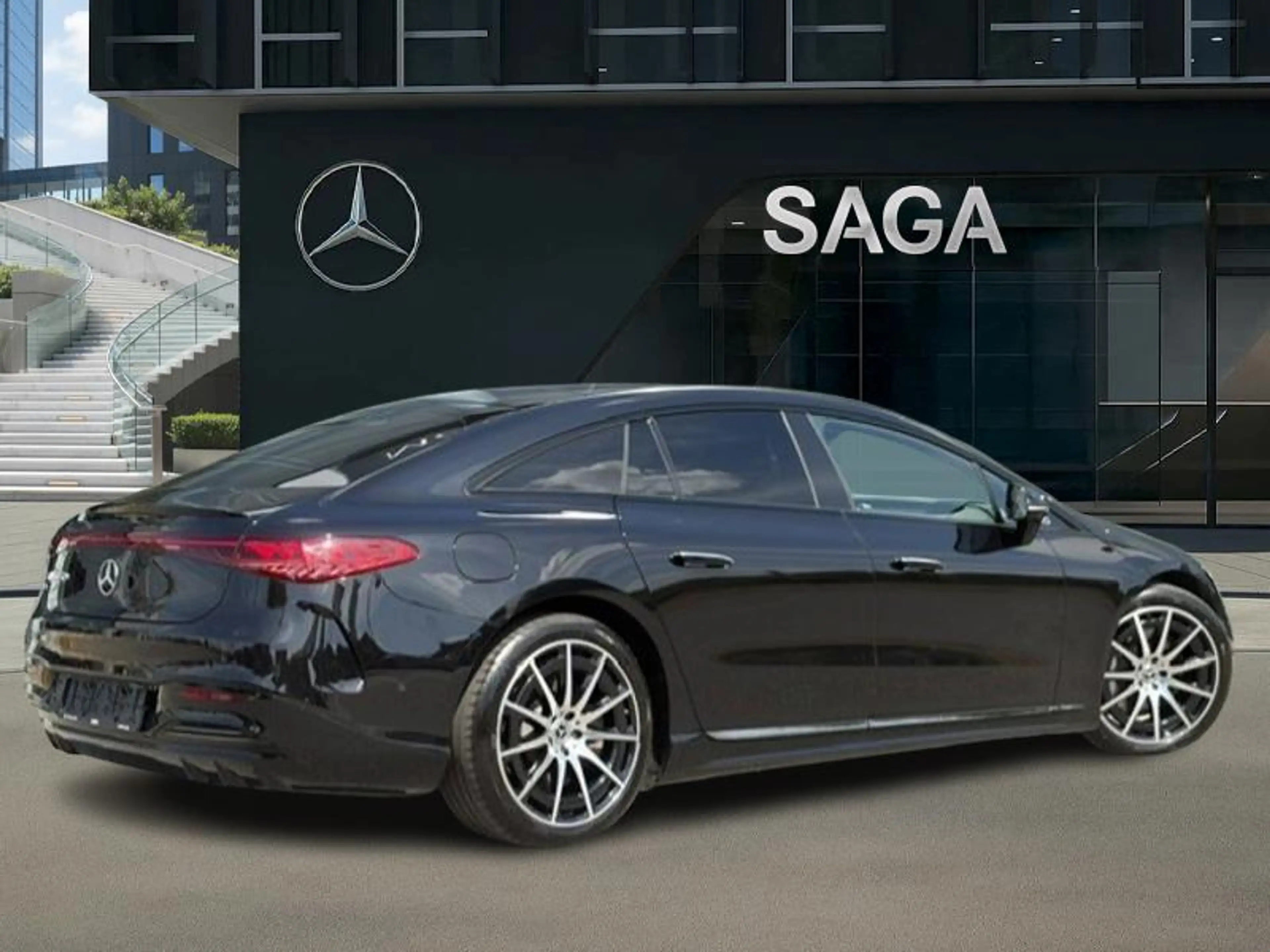 Mercedes-Benz EQS 450+ Berline AMG Pack Night Pano — photo 2