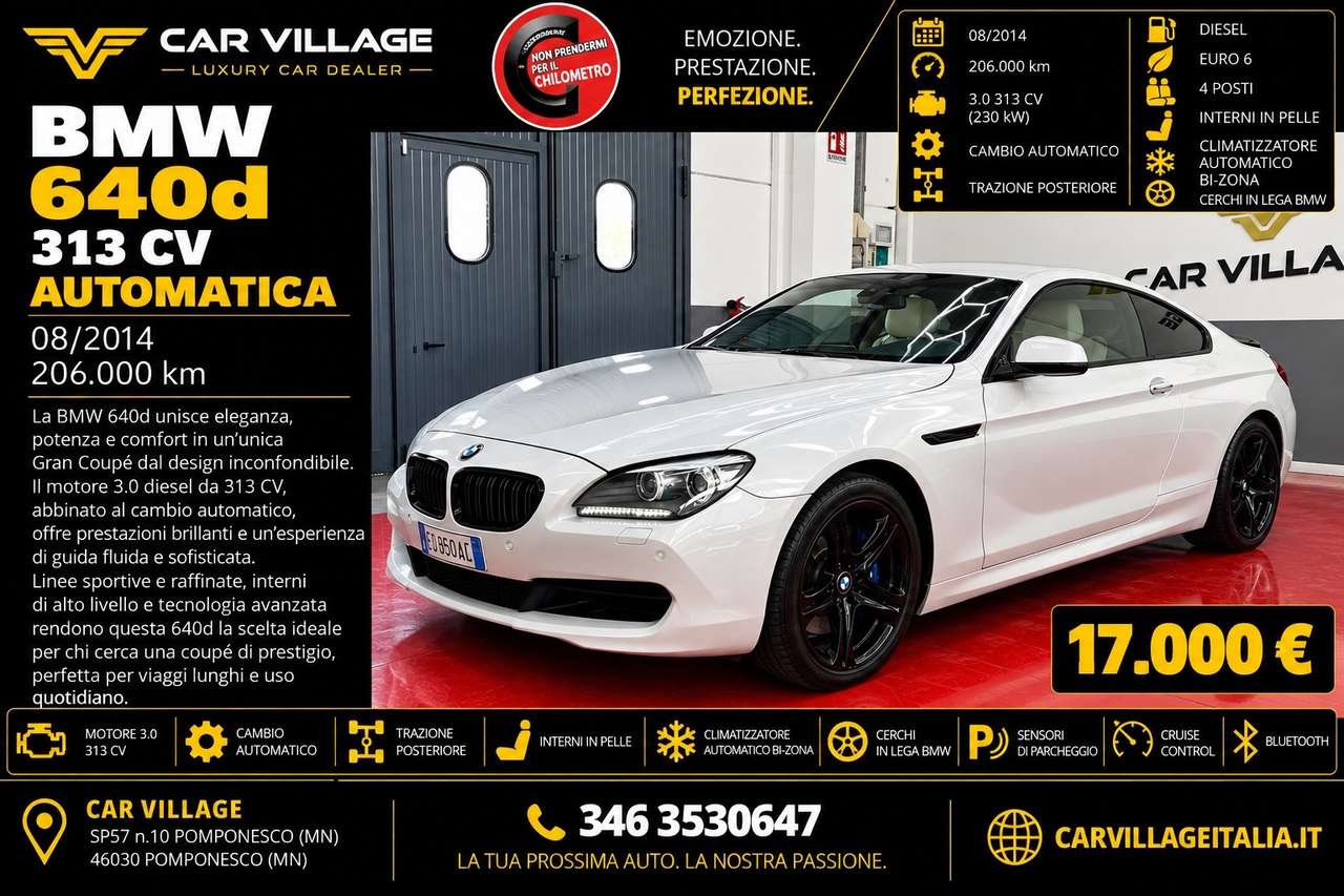 BMW 640 640d Coupé Futura