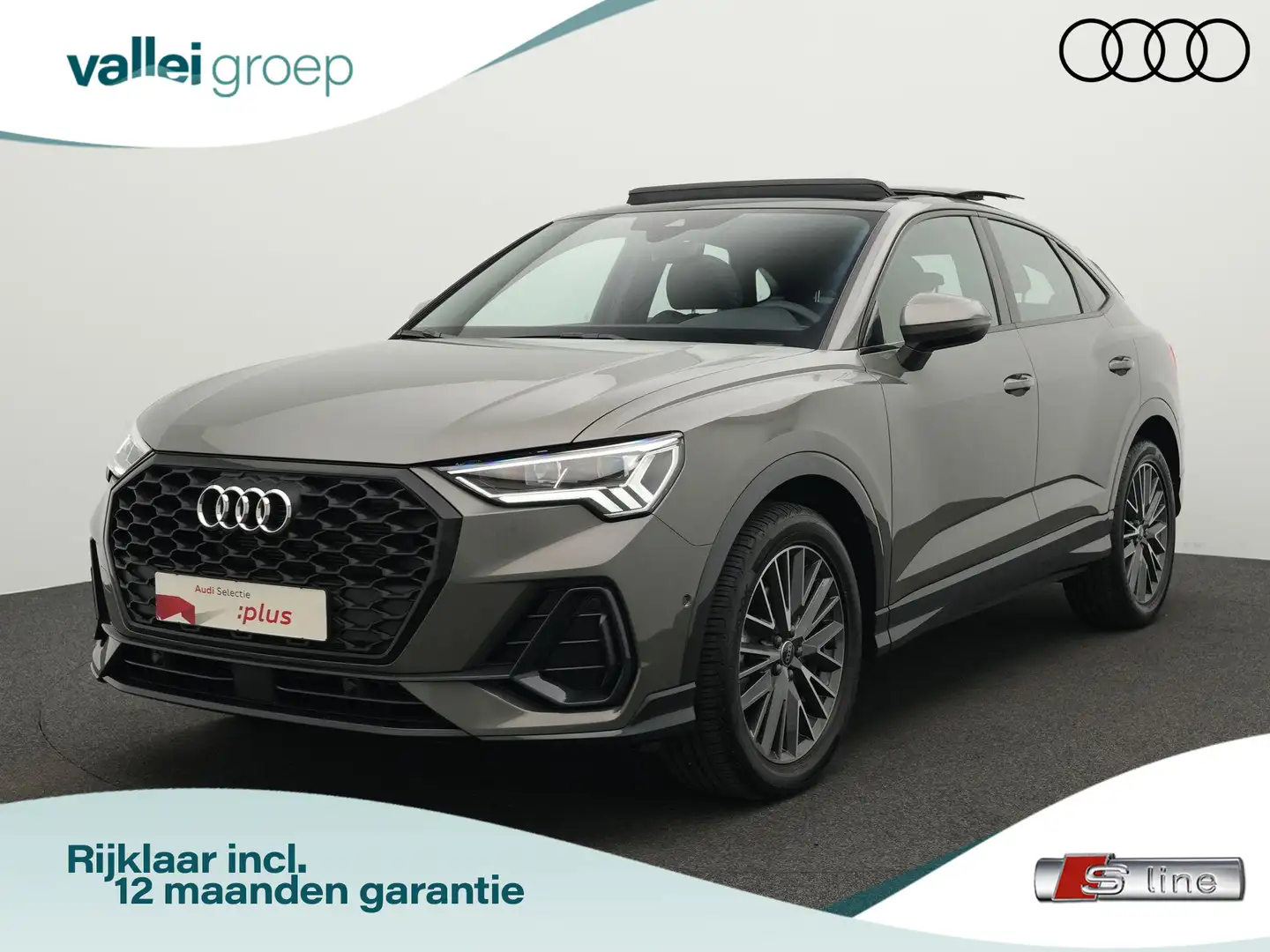 Audi Q3 Sportback 35 TFSI 150 pk S-tronic Advanced Edition Grijs - 1
