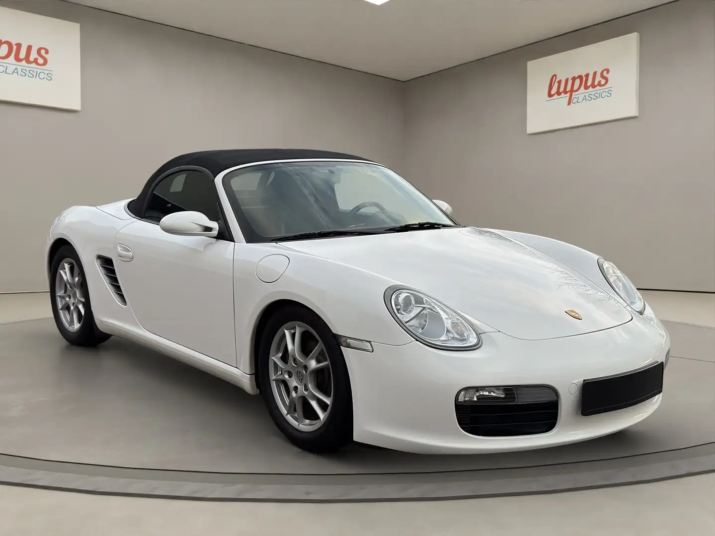 Porsche Boxster Basis Blanc - 1