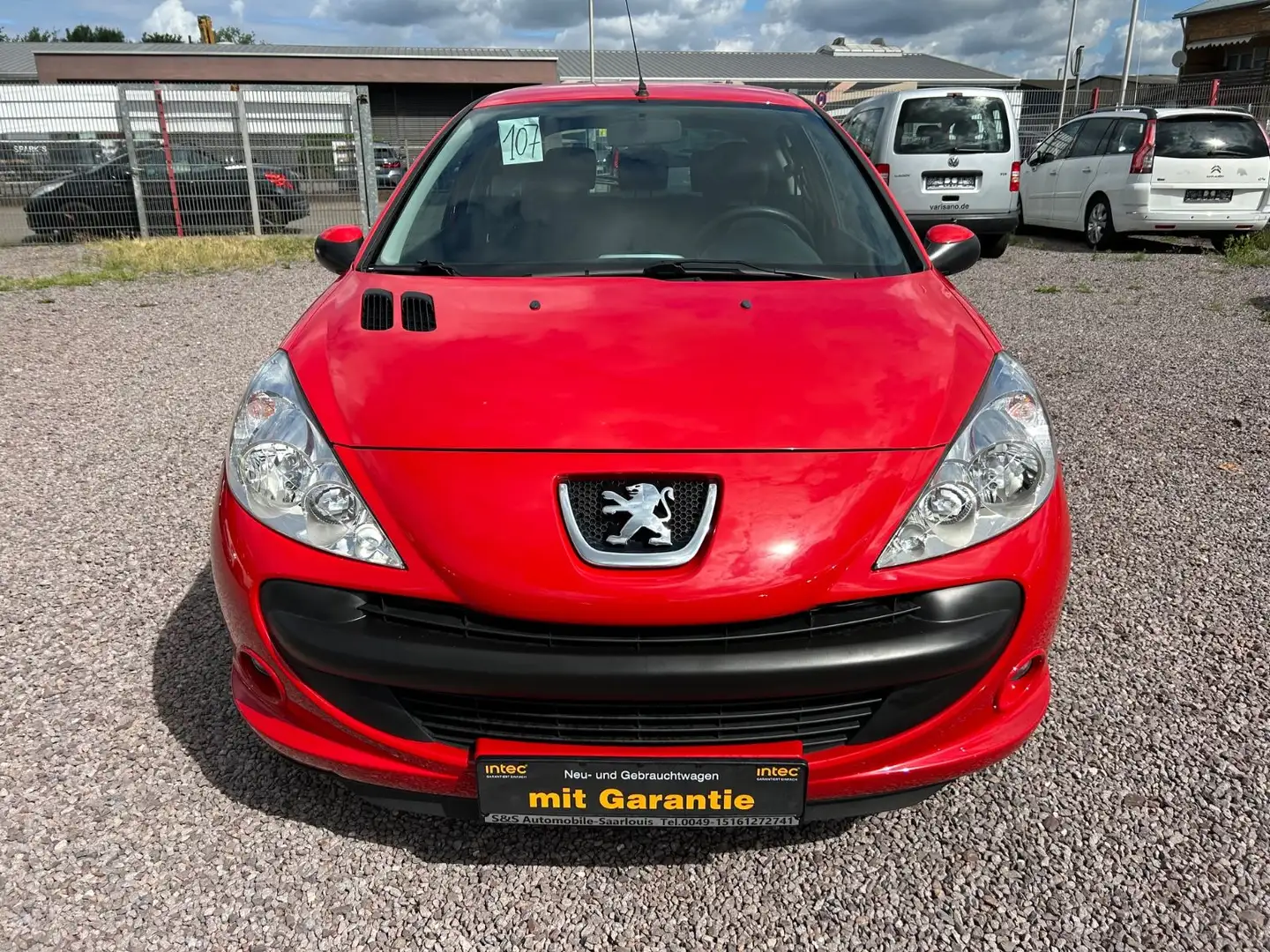 Peugeot 206 + 1.1 *1.Hand*44TKM!*Klima*MFL* Rosso - 2