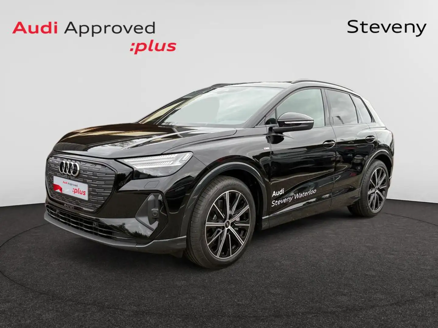 Audi Q4 e-tron e-Tron 82 kWh 45 Attraction Zwart - 1