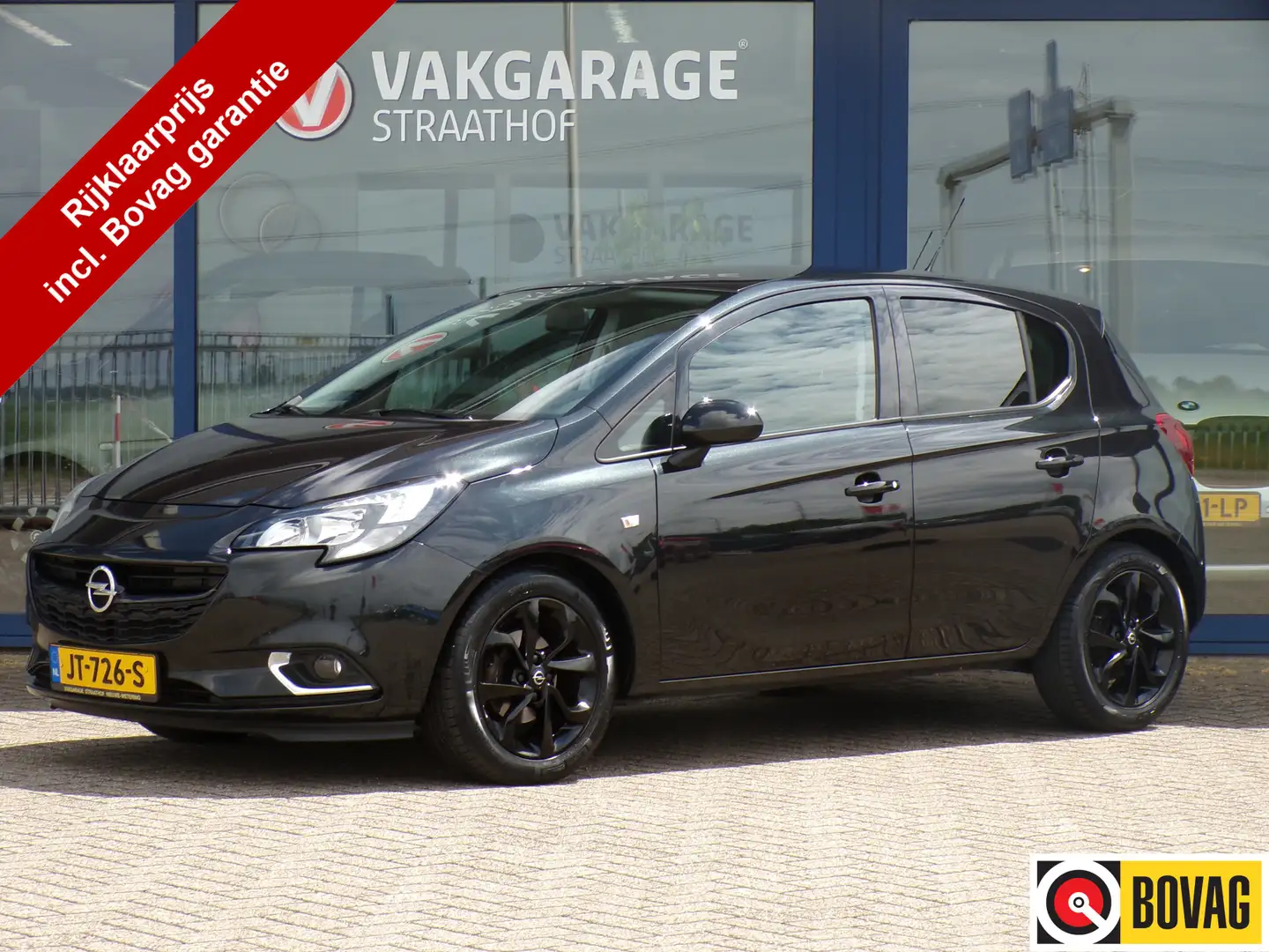 Opel Corsa 1.2 EcoFlex Black Edition, Cruise Control / Blueto Gris - 1