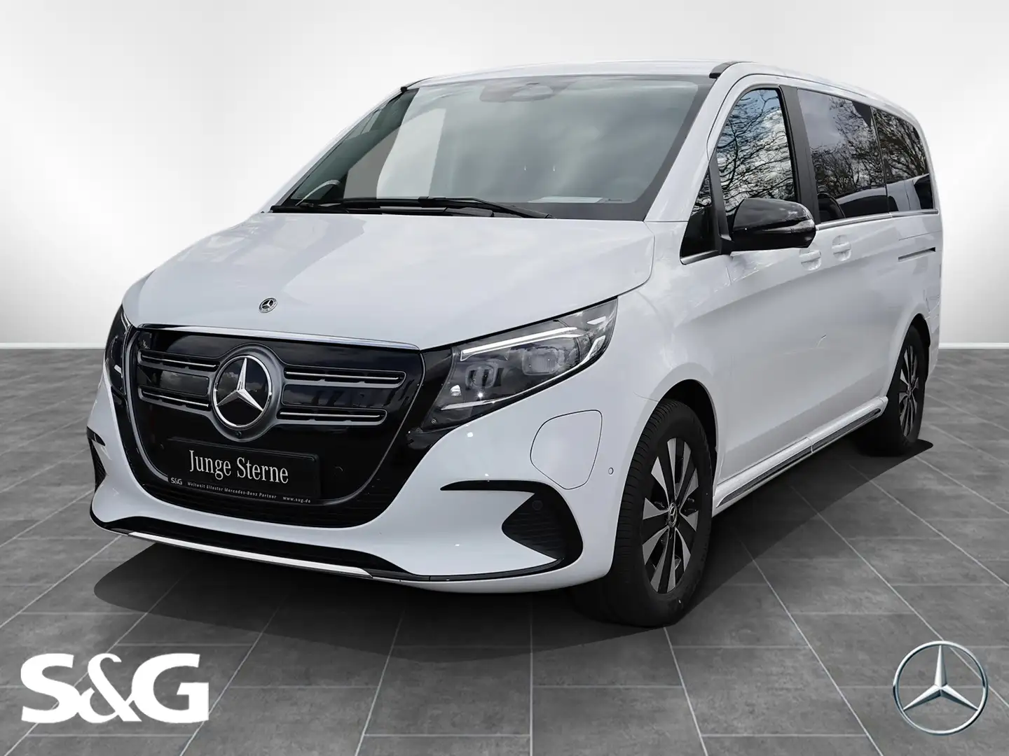 Mercedes-Benz EQV 300 AVANTGARDE Lang MULTIBEAM DISCTRONIC TOP Blanco - 1