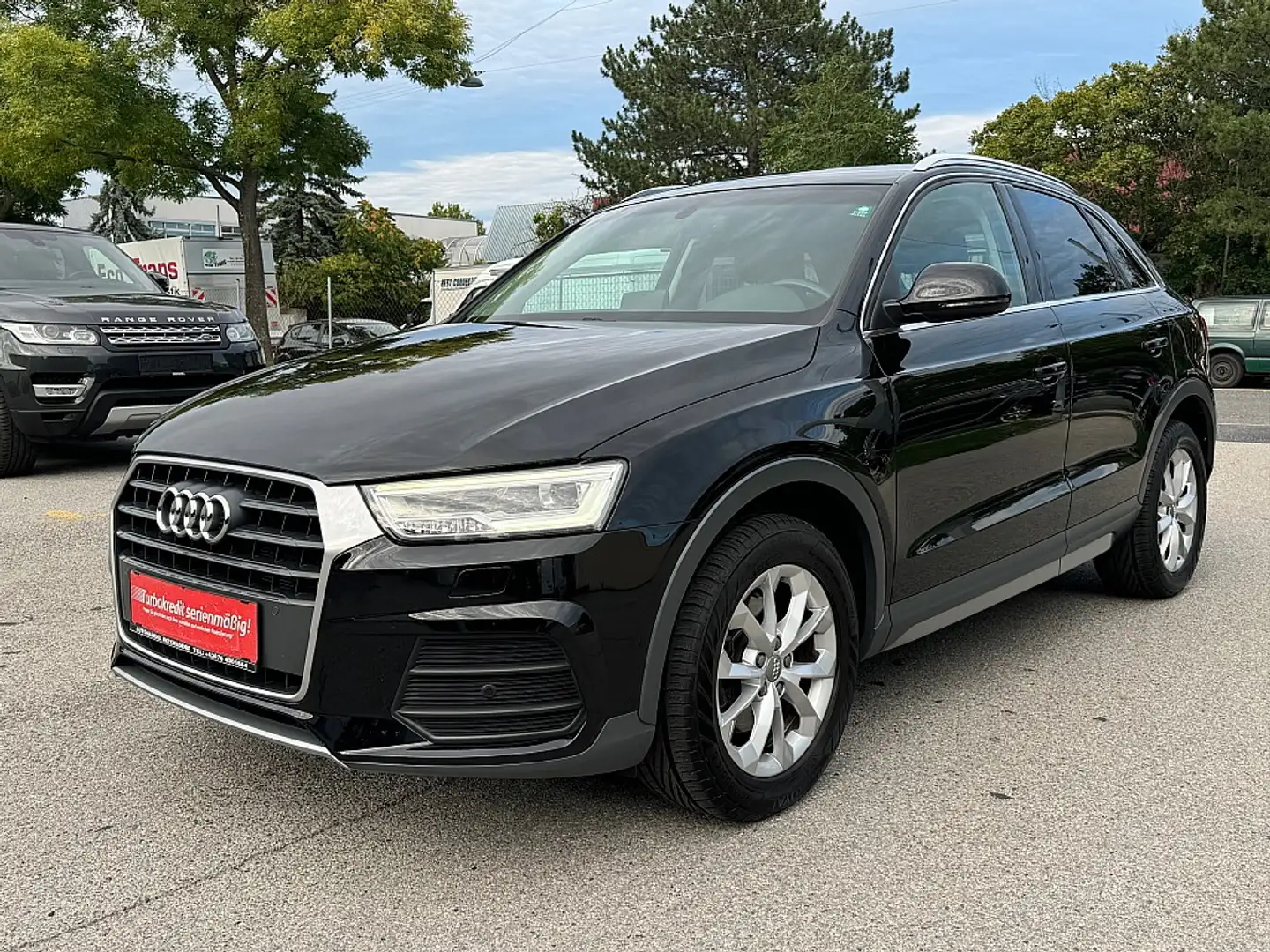 Audi Q3 2,0 TDI Intense quattro / NAVI / LED / SHZ / Negro - 1