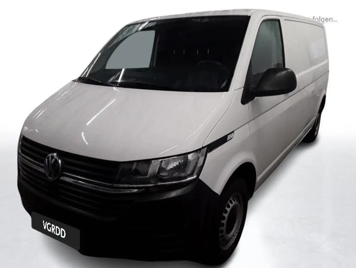 Volkswagen T6.1 Kasten LR KLIMA PDC DAB+ HOLZ FLÜGELTÜREN Blanc - 2