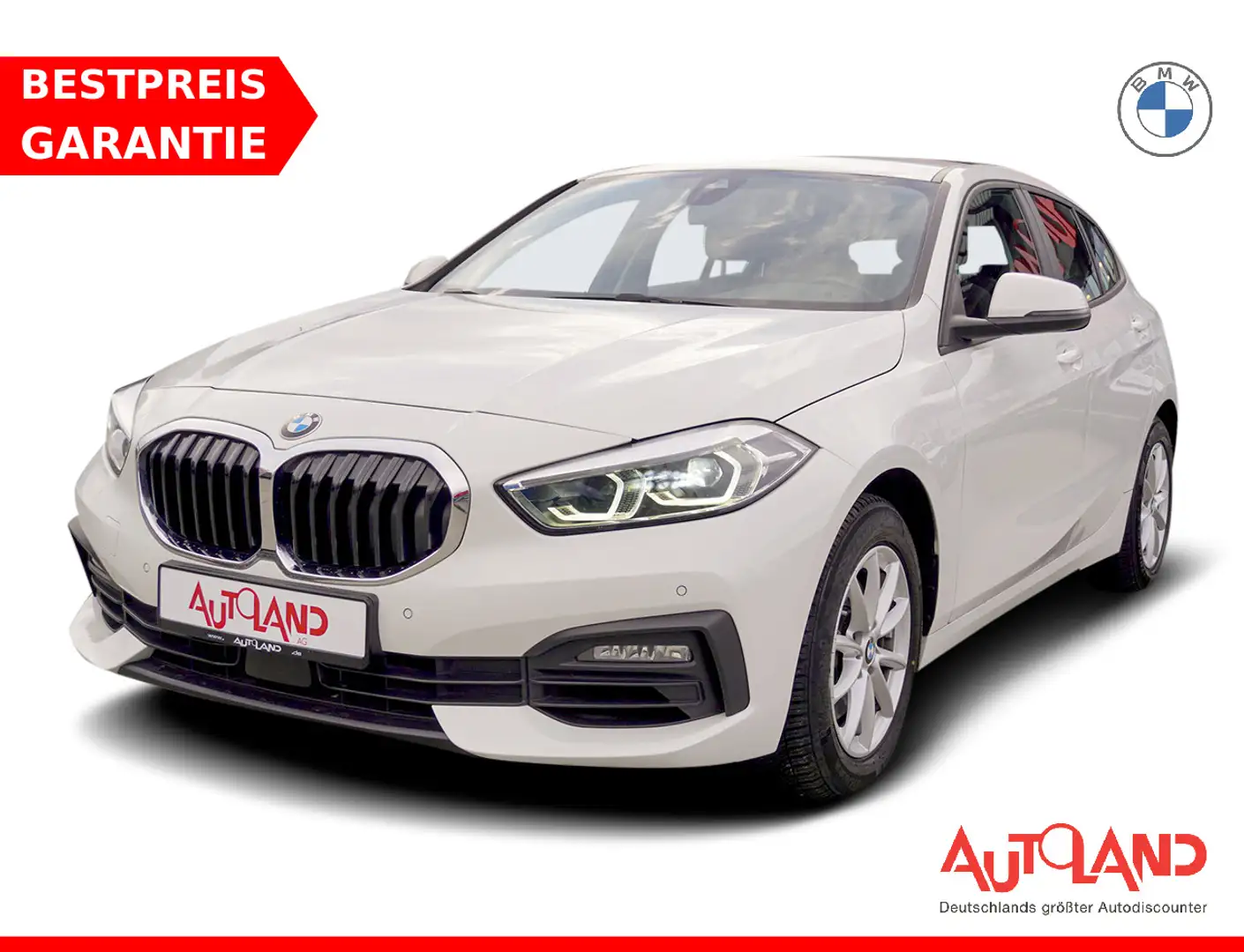 BMW 118 118i Advantage Keyless-Go DAB PDC Sitzheizung Bianco - 1