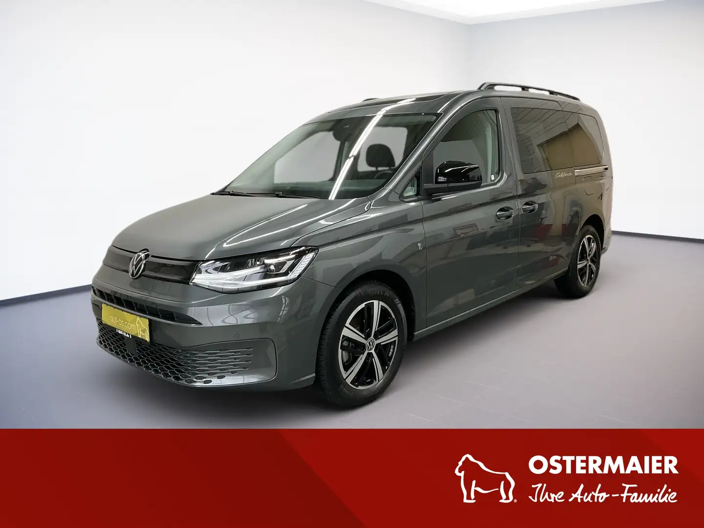 Volkswagen Caddy MAXI CALIFORNIA 2.0TDI 122PS DSG ACC.AHK.STHZG.KAM Grau - 1