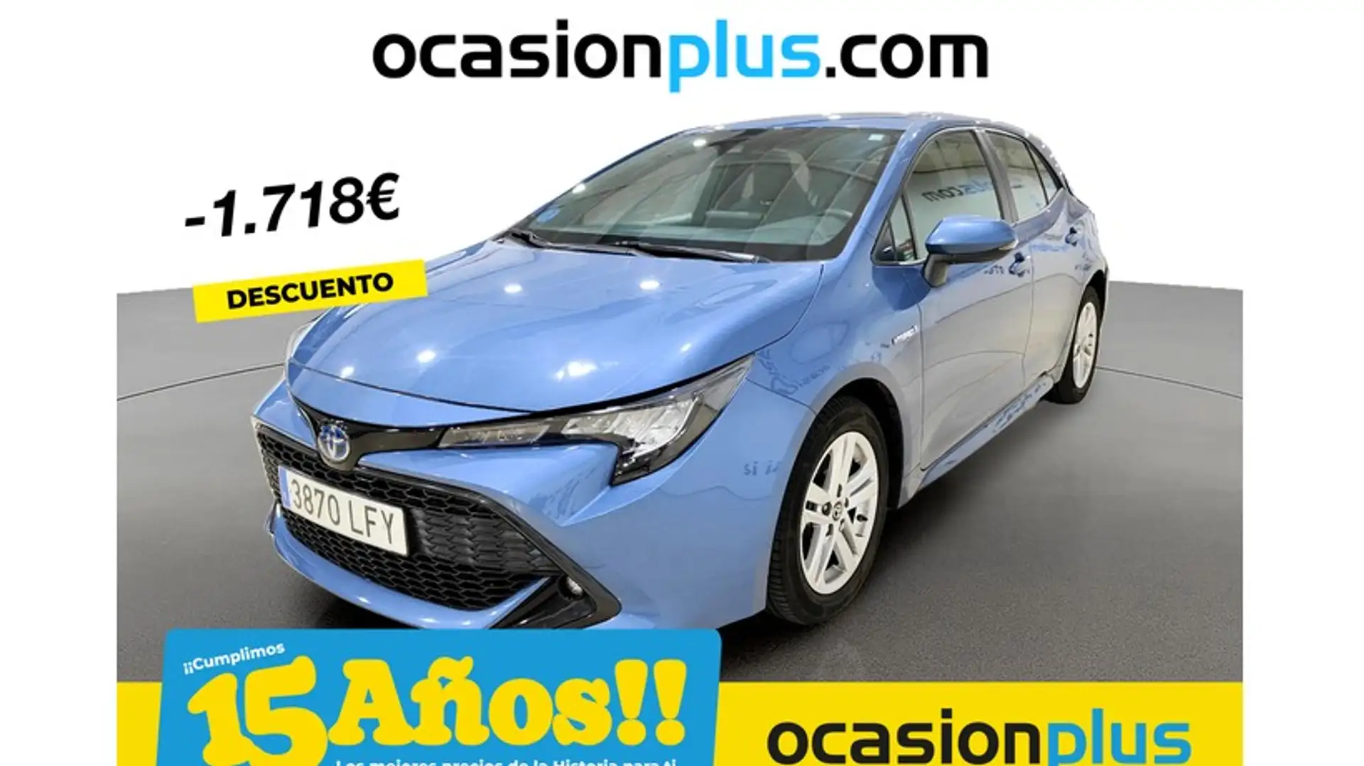 Toyota Corolla 125H Active Tech Bleu - 1