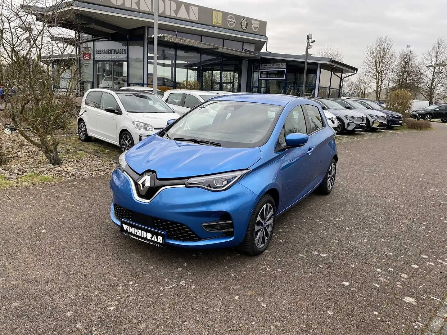 Renault ZOE Intens R135 Z.E. 50 CCS, SHZ, Easy-Park Blau - 1