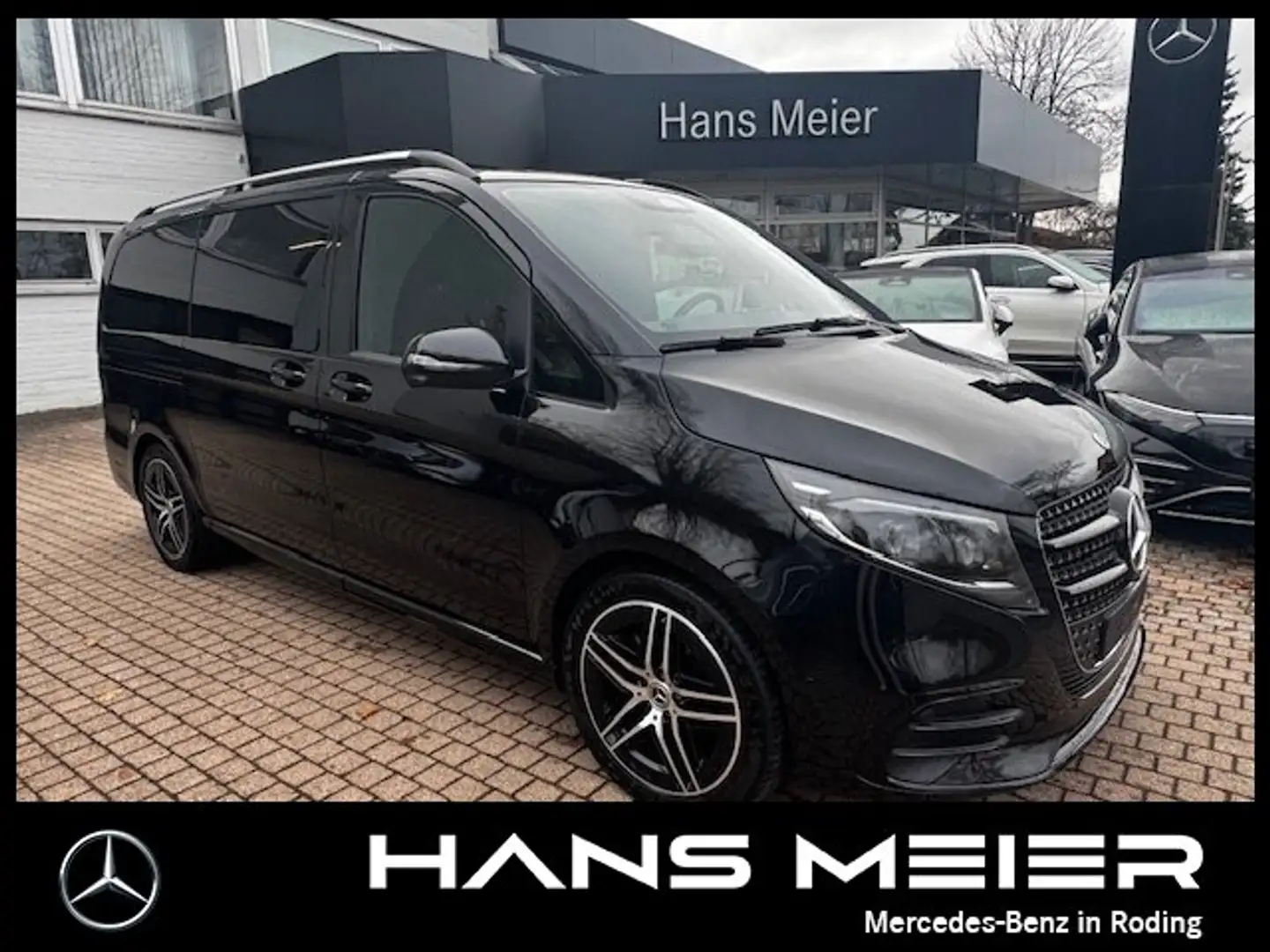 Mercedes-Benz V 250 V 250 d STYLE Lang AMG AHK MOPF2 360° elSchiebet Noir - 1