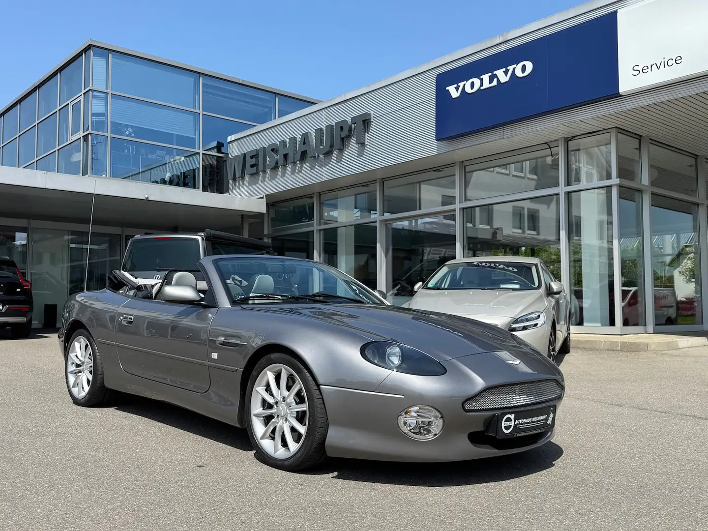 Aston Martin DB7 Vantage*Volante*6.0*Cabrio*30.000KM*Top-Zust Gris - 1